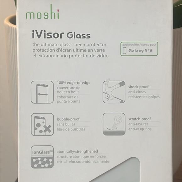 Moshi iVisor Glass Screen Protection for Samsung Galaxy S6 - Picture 5 of 5